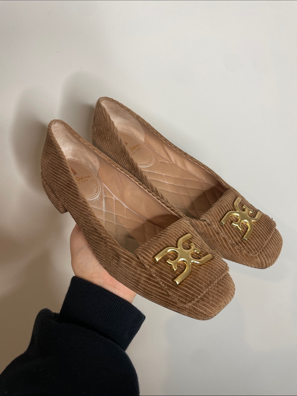 Sam Edelman | Emina Riding-Bit Brown Corduroy Loafers Size 8 - Picture 2 of 8